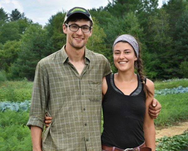 Kagen Dewey and Elise Magnant of Blackbird Organics