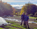 Heidi Choate and Evan Perkins Small Axe Farm hillside Vermont