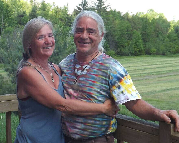 Mickey and Daniele of Witchcat Farm in Vermont