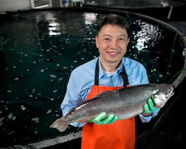John Ng of hudson valley fisheries NY